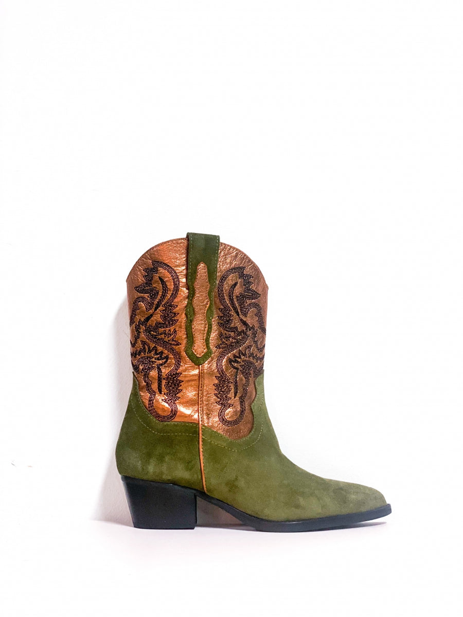 Army hotsell cowboy boots