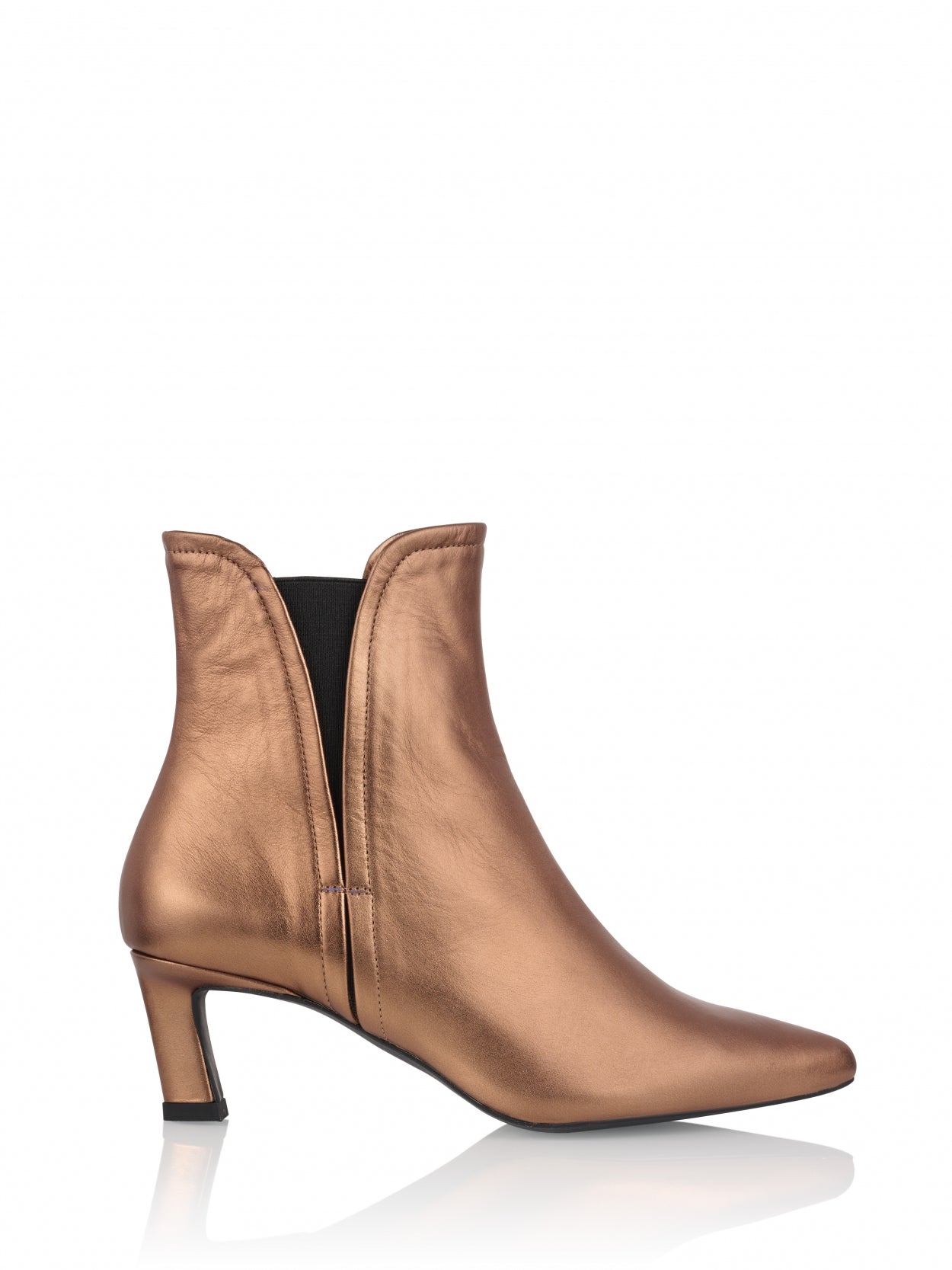 Bronze deals ankle boots