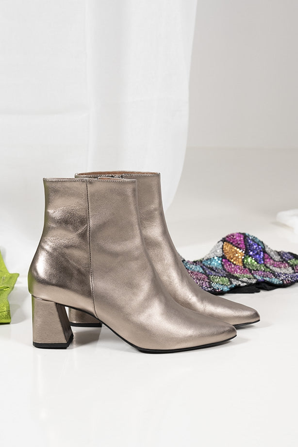 Metallic ankle boots uk hotsell